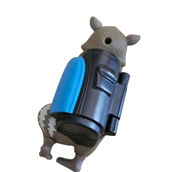 DreamWorks Over the Hedge RJ Raccoon Figure with Opening Backpack Toy 2006 - Picture 2 of 4